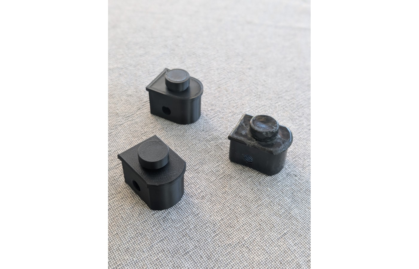 Pièces pour lit de camp militaire — réalisation ROX3D