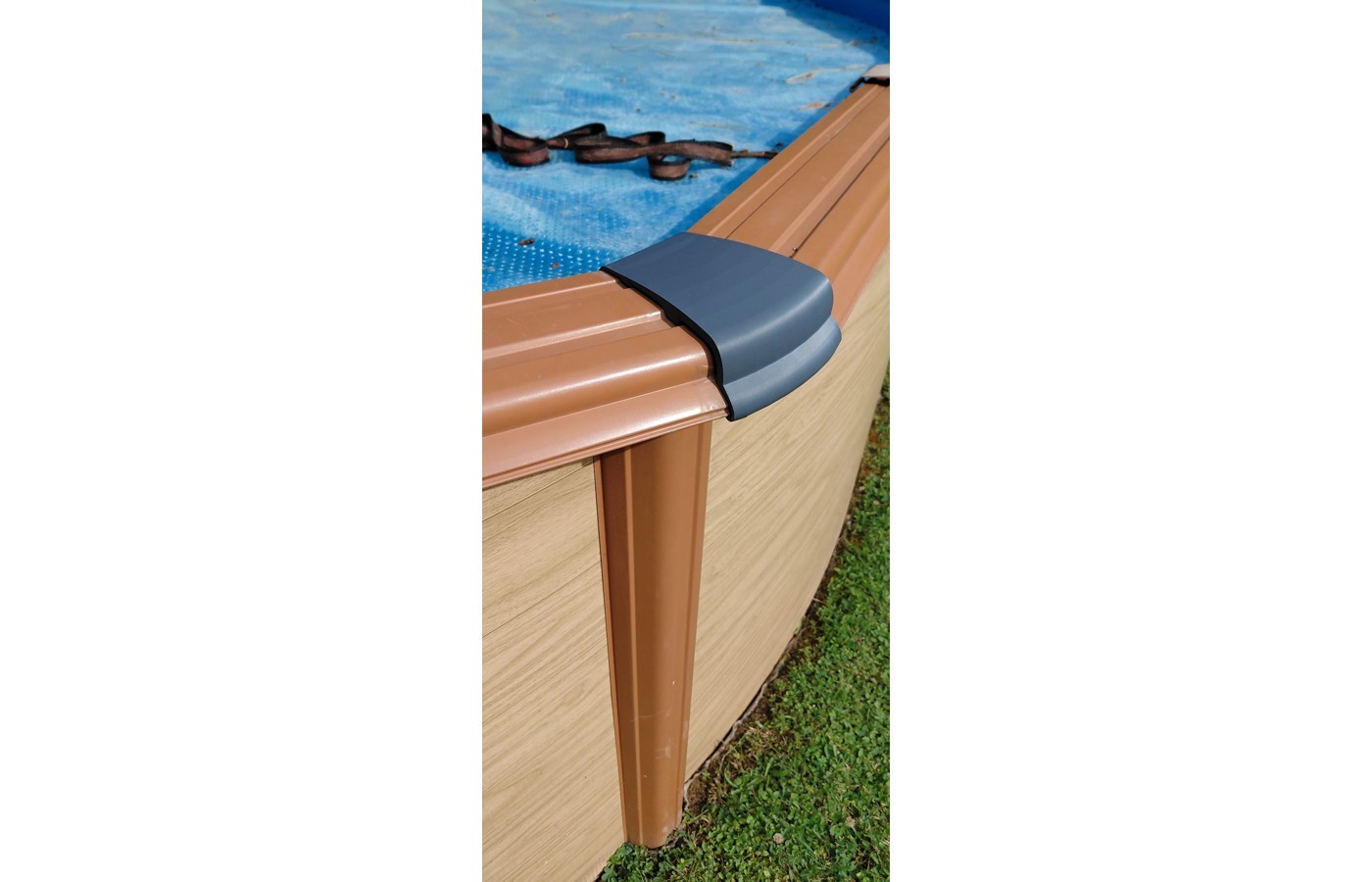 Raccord de margelle de piscine — réalisation ROX3D